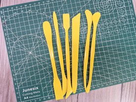 Set 6 herramientas plasticas para ceramica 